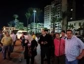 حمله مسائية لإزالة الإشغالات بحى جمرك الإسكندرية 