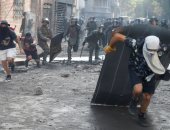 اشتباكات عنيفة بين الشرطة والمتظاهرين فى تشيلى