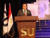 وزير التعليم العالى يشارك جامعة سيناء احتفالها بتخريج دفعة جديدة من الطلاب