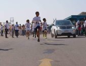 صور.. لأول مرة انطلاق ماراثون " 57357" من شرم الشيخ بمشاركة 1000 متسابق 