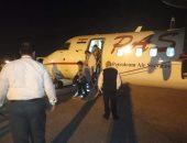 صور ..مطار القاهرة يُستقبل أولى رحلات اليوم الواحد السياحية لوفد يابانى