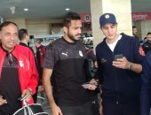 صور.. طائرة خاصة تقل بعثة المنتخب الوطنى إلى جزر القمر