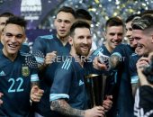 البرازيل ضد الأرجنتين.. فرحة عارمة لنجوم التانجو بعد كأس سوبر كلاسيكو "فيديو"