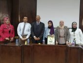 صور.. جامعة حلوان تنظم ندوة توعوية للمشاركة فى المشروع القومى لمحو الأمية