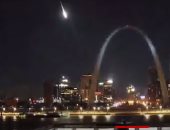 فيديو.. نيزك يخترق سماء ولاية ميسورى الأمريكية