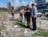 صور .. التصدى لـ7 حالات بناء مخالف فى 3 أحياء بالإسكندرية