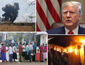 باختصار.. أهم الأخبار العربية والعالمية حتى منتصف النهار.. حريق هائل يلتهم مبنى سكنيًا للطلاب فى بولتون ببريطانيا.. تحطم طائرة "MiG-29K" تابعة للبحرية الهندية.. إطلاق نار على حافلة تقل ناخبين فى سريلانكا