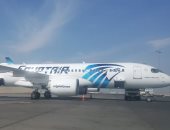 مطار القاهرة يستقبل طائرة مصر للطيران السادسة من صفقة إيرباص ..صور 