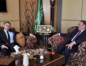 السفير السعودى فى مصر يستقبل نظيره الألمانى لاستعراض العلاقات الثنائية