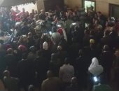 وصول المتهمين بقتل محمود البنا لمحكمة شبين الكوم لبدء الجلسة الثالثة