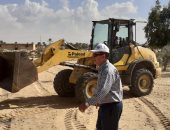 صور .. حملة لإزالة التعديات على 180 فدان فى نطاق مدينة فايد بالإسماعيلية  