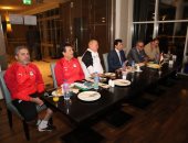 جلسة تحفيزية للاعبى المنتخب الأولمبى لتحقيق حلم الأولمبياد