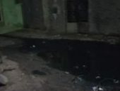 شكوى من تراكم مياه الصرف الصحى بمنطقة كفر أبو صير بالمرج