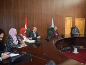 نائب محافظ البحر الأحمر تلتقى رئيس هيئة التنمية الصناعية لتنفيذ المدينة الصناعية