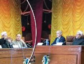 صور.. مفتى الجمهورية: على الشاب أن يهدى خطيبته وزوجته عروسة المولد وكل ما يسعد قلبها.. والصلاة فى مسجد مبنى مخالف "صلاة على أرض مغتصبة".. الإيداع بالبنوك حلال.. وتحصيل 3 جنيهات عن كل مصلى شائعة.. والنقاب عادة