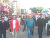 صور .. ضبط 78 حالة اشغال طريق فى حملة مكبرة شرق الاسكندرية 