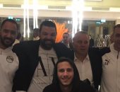 كيف احتفل عبد الظاهر السقا مع المنتخب الاوليمبى بالتأهل لطوكيو 2020؟