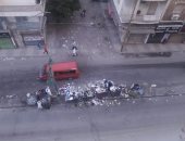 شكوى من تراكم القمامة بشارع الهانوفيل الرئيسى بالعجمى فى الإسكندرية