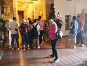 صور.. 47 من طلائع محافظة الغربية فى زيارة لمتحف النيل بأسوان