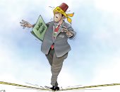 كاريكاتير الصحف الإماراتية.. حزب الله يغمى عين لبنان عن مكافحة الفساد