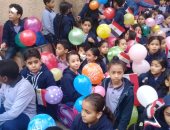 مدرسة فاطمة الزهراء بروض الفرج تشارك صور احتفال عيد الطفولة 
