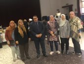 القوى العاملة تشارك المصريات فى إيطاليا افتتاح معرض للملابس والمأكولات