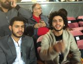 صور.. محمد محمود يحضر نهائى أمم أفريقيا