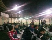 إقبال كبير لمشاهدة مباراة نهائي بطولة أفريقيا بمراكز الشباب بالقليوبية