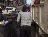 صور .. حملات مكثفة للتصدى لظاهرة النباشين واشغال الطريق شرق الإسكندرية