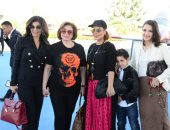 أصالة ويسرا وليلي وإلهام يدعمن مبادرة زينب بشير " فيها حاجة حلوة" من متحف نسور الجو 