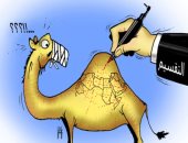 كاريكاتير الصحف الإماراتية.. أيادى خارجية تقسم الدول العربية