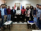 نائب محافظ البحيرة تستقبل أعضاء اتحاد طلاب جامعة دمنهور 