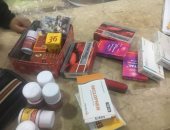 صور.. ضبط 10 آلاف قرص مخدر وترامادول بصيدلية بالشرقية 