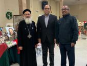 سفير مصر فى كندا يشارك فى بازار عيد الميلاد بكنيسة سانت مارى القبطية فى اوتاوا