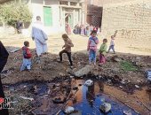 فيديو وصور.. رسالة إلى محافظ بنى سويف .. قرية طرشوب تغرق في المياه الجوفية 