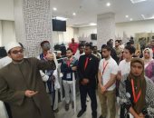 وفد ملتقى شباب إفريقيا يزور مركز الأزهر العالمى للفتوى الإلكترونية ..صور