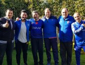 رئيس نادى الرياضة وعضو شرف الهلال يهنئان الزعيم ببطولة آسيا من القاهرة