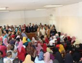 محافظ المنوفية يتفقد المشروع الخدمى لتغذية المدارس بالمنطقة الصناعية بقويسنا