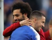 هازارد يرشح محمد صلاح وثنائي ليفربول للفوز بالكرة الذهبية
