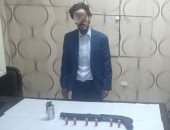 القبض على شخص بحوزته بندقية خرطوش وقنبلة غاز بمدينة نصر