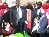 صور.. وزيرة الثقافة تصل البحيرة لافتتاح مكتبة كفر الدوار وقصر ثقافة دمنهور