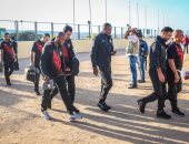 وصول لاعبى الأهلى ملعب مواجهة الجونة.. صور