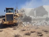 إزالة 95 حالة تعدى على أراضى أملاك دولة بأسيوط وأسوان