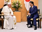 البابا فرنسيس يلتقى إمبراطور اليابان ورئيس الوزراء فى طوكيو