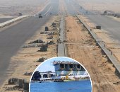 صور.. الدائرى الأوسطى يخفف ضغط السيارات عن الطرق ويقلل نسبة الحوادث.. يضم 16 حارة مرورية ويربط القاهرة الكبرى بالمدن الجديدة المجاورة لها.. والطريق يمتد بطول 156 كم دون تقاطعات مرورية