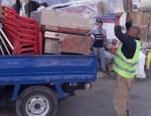 صور.. إزالة 11 حالة تعدى على أملاك الدولة بالبحيرة