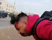 شاهد..لحظة إصابة مصور عراقى خلال تغطيته  التظاهرات جنوب البلاد
