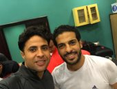 الملاعب هتفتقدك.. محمد إبراهيم يودع هانى سعيد