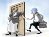 كاريكاتير الصحف الإماراتية.. الحوثيون يغلقون باب اليمن أمام فرص السلام
