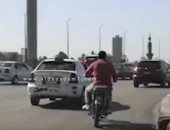 فيديو.. سيولة مرورية أعلى كوبرى أكتوبر من التحرير حتى المهندسين